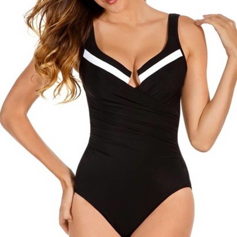 Magicsuit Black and White One-Piece Swimsuit